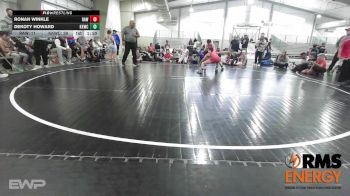100 lbs Rr Rnd 3 - Ronan Winkle, Raw Wrestling Club vs Dekoty Howard, Keystone Kids Wrestling Club