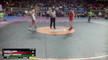 D 1 170 lbs Champ. Round 2 - Carter Cabiro, Fontainebleau vs Bradley Anderson, St. Amant