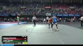 Semifinal - Thomas Domangue, Catholic, BR vs Corey Holmes, East Ascension