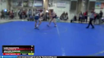 160 lbs Round 2 (6 Team) - Luke Fugazzotto, PA Alliance Black vs Brayden Zuercher, PA Alliance Red