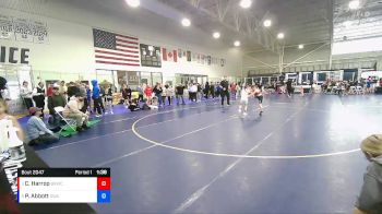 78 lbs Cons. Semi - Preslie Abbott, Sanderson Wrestling Academy vs Caydence Harrop, Bear River Wrestling Club