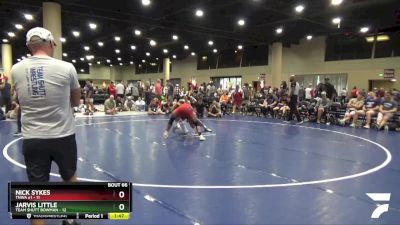 138 lbs Placement Matches (32 Team) - Jarvis Little, Team Shutt Bowman vs Nick Sykes, TNWA #1