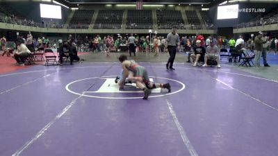 120 lbs Round Of 16 - Vaughn Taylor, Berkeley Springs vs Dometrius Dorell, Milford