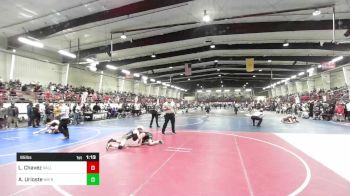 95 lbs Semifinal - Luka Chavez, Valley Bad Boys vs Austin Urioste, NM Bad Boyz
