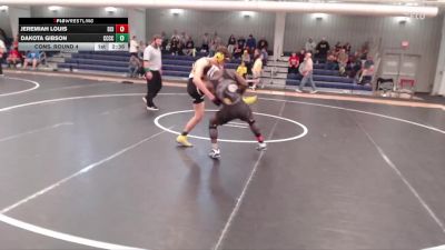 141 lbs Cons. Round 4 - Jeremiah Louis, Briar Cliff (Iowa) vs Dakota Gibson, Cloud County Community College