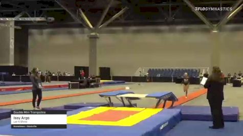 Issy Argo - Double Mini Trampoline, Let It Shine - 2021 USA Gymnastics Championships