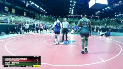 215 lbs Champ. Round 1 - Ricky Herman, Camden County vs Kashaun Christopher, Zephyrhills Christian