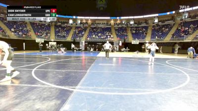 95 lbs Round Of 16 - Jude Snyder, Upper Dublin vs Cam Longstreth, Canon-McMillan