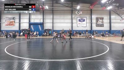 75 lbs Douglas McConnell, North Carolina Red vs Jett Willard, Louisiana