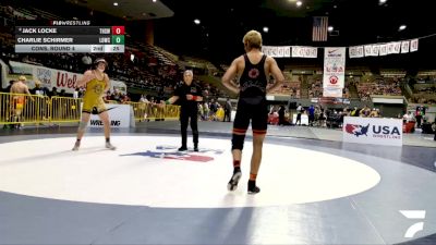 Junior Boys - 175 lbs Cons. Round 4 - Daniel Armendarez, Selma High School Wrestling vs Noah Lee, Swamp Monsters Wrestling Club