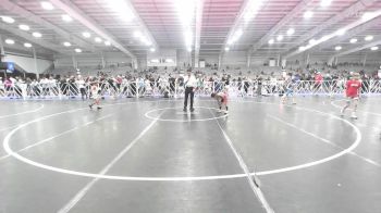 52 lbs Rr Rnd 3 - A'SHAI Claybourne, All-American Wrestling Club Blue vs Marco Velardi, Ruthless Black