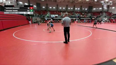 132 lbs Cons. Round 2 - Braden Trang, Southlake Carroll vs Nathan Sharkey, Lewisville Flower Mound