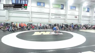 150 lbs Round Robin 3 - Brendan Kinley, Revival Orange - MS vs Luca Giacobbi, Warrior Ridge - MS