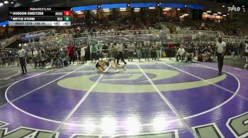 106 1A 5th Place Match - Hudson Sweitzer, Bishop Verot vs Bryce Stone, Bell Creek