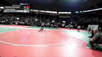 65 lbs Champ. Round 1 - Benjamin Mackenzie, FOWCA vs Louie DeCaro, PAW3