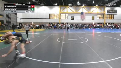 174Green lbs Rr Rnd 1 - Alex Hopper, Appalachian State vs Dom Wheatley, Franklin & Marshall