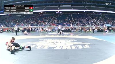 D4-120 lbs Cons. Round 3 - Aiden Muñoz, Bangor vs Eric Larson, Beaverton