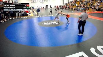 157 lbs Cons. Round 1 - Dalton Minnick, Georgetown (KY) vs Alex Feldblum, Trine