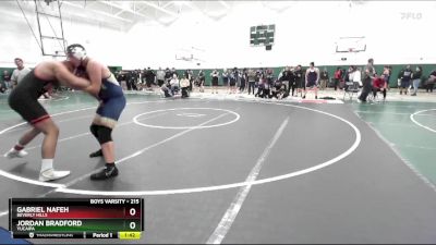 215 lbs Champ. Round 2 - Jordan Bradford, Yucaipa vs Gabriel Nafeh, Beverly Hills