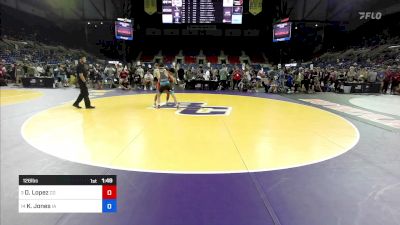 126 lbs Rnd Of 16 - Deven Lopez, CO vs Kaydin Jones, IA