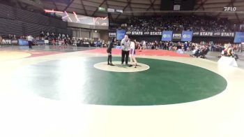 Girls 4A 110 lbs Cons. Round 1 - Fatima Salami, Jackson (Girls) vs Ela Caglar, Lake Washington (Girls)