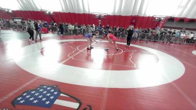 135 lbs Cons. Round 3 - Adison Clark, Merrill vs Addisen Olson, Team Nazar Training Center
