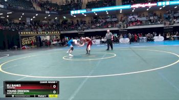 130 lbs Champ. Round 1 - Eli Banks, Houston vs Young Erikson, Nome High School