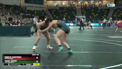 116 lbs 5th Place Match - Grecia Martinez, William Penn vs Paige Denke, Life University