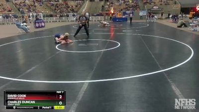 A 120 lbs Quarterfinal - Charles Duncan, Soddy Daisy vs David Cook, Knoxville Halls
