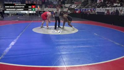 7A 285 lbs Quarterfinal - Marquaes Lambert, Daphne vs John David Livingston, Vestavia Hills