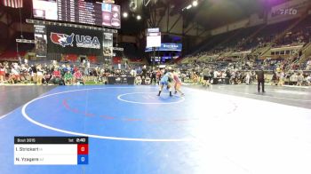 180 lbs Cons 32 #2 - Izzy Strickert, Iowa vs Nylease Yzagere, Arizona