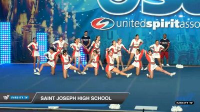 Saint Joseph High School [2020 Medium Varsity Show Cheer Novice (13-16) Day 2] 2020 USA Spirit Nationals