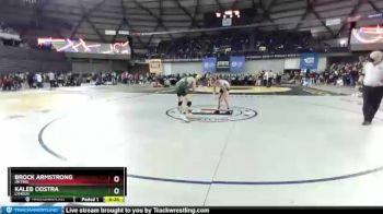 2A 120 lbs Cons. Round 2 - Kaleb Oostra, Lynden vs Brock Armstrong, Orting