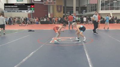 85 lbs Rr Rnd 1 - Colten Becker, Black Fox Wrestling Academy vs Merrick Mooney, Impact Wrestling Academy