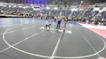 61 lbs Consi Of 8 #2 - Emiliano Vigil, Westy Futures vs Ryder VanBibber, Sargent Farmers