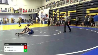 80 lbs Round Of 16 - Jeffrey Ickes, Chestnut Ridge vs Sal Colangelo, Franklin Regional