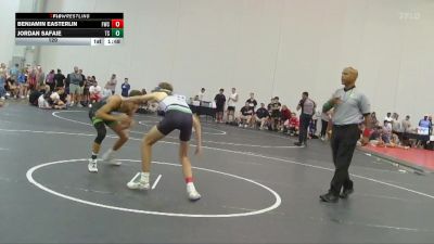 120 lbs Round 1 (6 Team) - Benjamin Easterlin, Fuller Wrestling Center vs Jordan Safaie, Team Snapdown