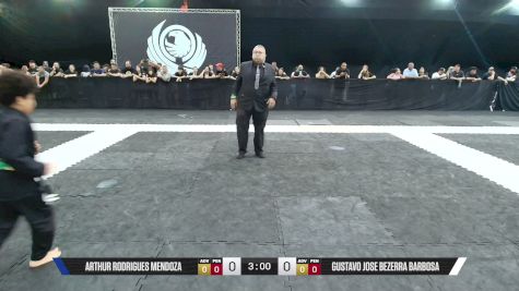 GUSTAVO JOSE BEZERRA BARBOSA vs ARTHUR RODRIGUES MENDOZA 2026 CBJJE Brazilian Jiu-Jitsu Championship