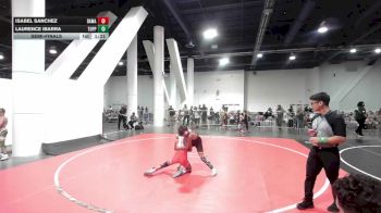 81 lbs Semifinal - Isabel Sanchez, Damaged Ear WC vs Laurence Ibarra, Toppenish BadBoy