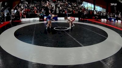 49kg Cons. Round 2 - Brynn Whitrow, Strathcona Wrestling Club vs Caate Jellema, Dinos Wrestling Club