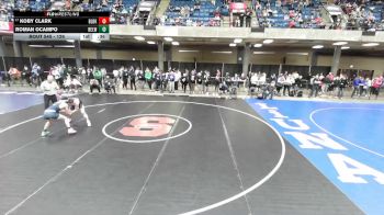 126 lbs Champ. Round 3 - Koby Clark, Unattached vs Roman Ocampo, Unattached