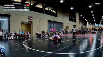 140 lbs Round 3 (6 Team) - Russell Goree, BS Wrestling vs Bryn Richard, Louisiana Mudbugs