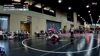 140 lbs Round 3 (6 Team) - Russell Goree, BS Wrestling vs Bryn Richard, Louisiana Mudbugs