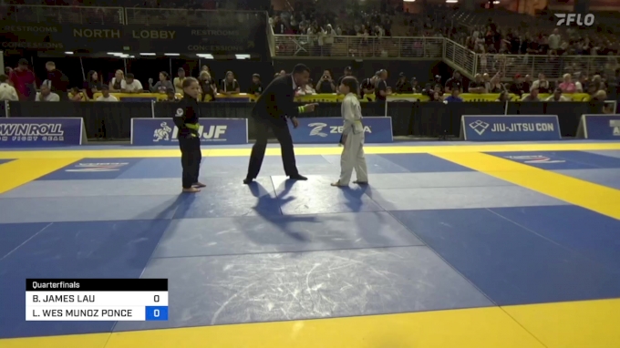 BRANDON JAMES LAU vs LANDON WES MUNOZ PONCE 2024 Pan Kids Jiu