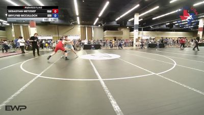 144 lbs Round Of 32 - Sebastian Metzgef, Franklin High School Wrestling vs Brylynd Mcculloch, Grind Wrestling Club