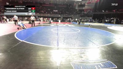 150 lbs Cons. Round 2 - Mohammad Slayman, Center vs Jonas Rohr, Davis