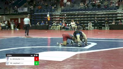 133 lbs Semifinal - Alex Almeyda, Univ Of Pennsylvania vs Mason Leiphart, Franklin & Marshall