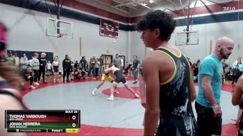 170 lbs Round 1 - Johan Herrera, Irmo KingPins vs Thomas Yarbough, Ben Lippen