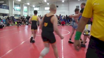 125 lbs Semifinal - Kaden Golden, Pursuit vs Emmitt Thomas, Grindhouse Wrestling Club