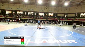 190 lbs Consolation - Luke Malveaux, St. Thomas vs Daniel Williams, Lake Highland Prep